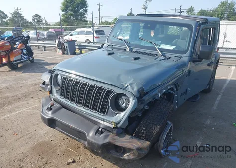 2025 Jeep Wrangler 4-Door Summit 4X4 z USA, uszkodzony, nr VIN 1C4PJXDN3SW510997